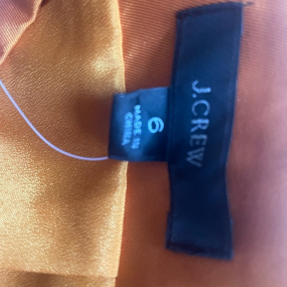 J. Crew Vibrant Orange Pencil Skirt - Picture 3 of 4